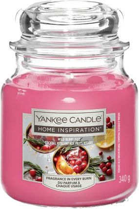 Yankee Candle Świeca Home Inspiration Wild Berry Fizz 340G Xmass Zapachowa 164633