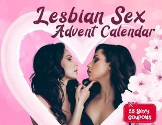 Lesbian sex advent calendar: For Couples and Girlfriends Who Want To Spice Things Up While Waiting For Christmas. 25 Naughty Vouchers and A Differe
