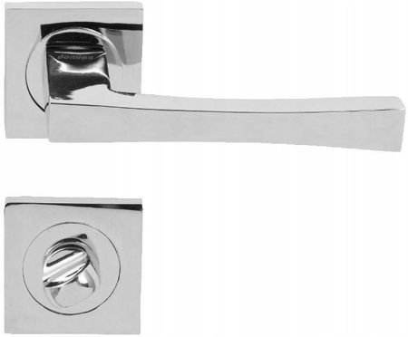 DOMINO KLAMKA WEWNĘTRZNA Z SZYLDEM WC CHROM 5908211451527