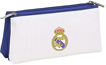 Safta Real Madrid 1st Team 24/25 – Large Square Pencil Case, Children's Pencil Case, Ideal For - View #7