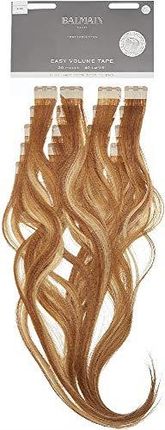 BALMAIN EASY VOLUME TAPE EXTENSIONS NATURALNE WŁOSY 20 SZTUK, DŁUGOŚĆ 55 CM, 9,8 G BARDZO JASNY ZŁOTY BLOND, 82 G