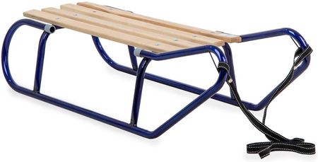 Sanki Metalowe Kuligowe 2 Osobowe Niebieskie