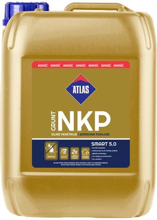 Atlas NKP Żelowy Grunt Głębokopenetrujący Wzmacniający Podłoże 5kg