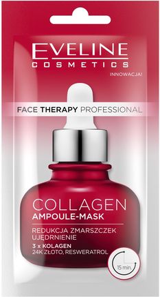 Eveline Cosmetics Therapy Collagen Ampułka-Maska Do Twarzy 8ml