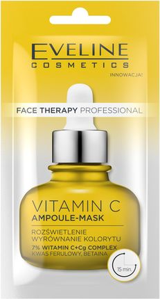 Eveline Cosmetics Therapy Vitamin C Ampułka-Maska Do Twarzy 8ml