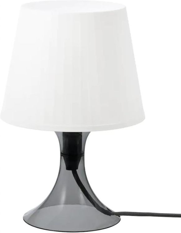 Lampa Ikea Lampan Lampa Stołowa E14 40W Czarnoszary (484074) Opinie i