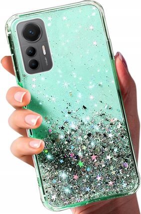 Etui do Xiaomi 12 Lite Glitter Case Brokat
