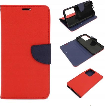 Etui Fancy Diary do OnePlus Nord 2T 5G czerwone