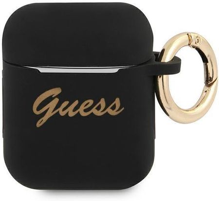 Guess GUA2SSSK AirPods cover czarny/black Silicone