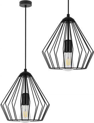 Lampex Żyrandol Loft Druciak Metal Lampa Wisząca (Lpx01171D)