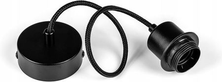 Kolorowe Kable Czarne Zawieszenie Do Lamp Loft Metal Ring (Lmrb115)