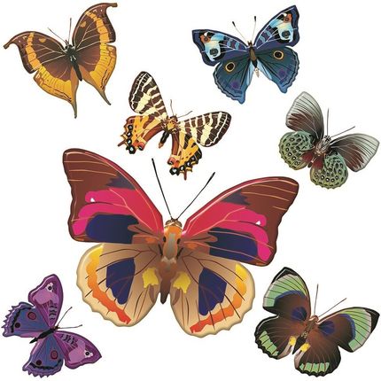 4Home Dekoracja Samoprzylepna Butterflies 30x30cm