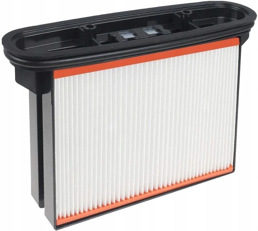 Vhbw 2 Filtri HEPA Compatibili Con Bosch GAS50, GAS25, GAS25L SFC, GAS50M - Lavabili, Classe L, 25,6x19x6,7 Cm