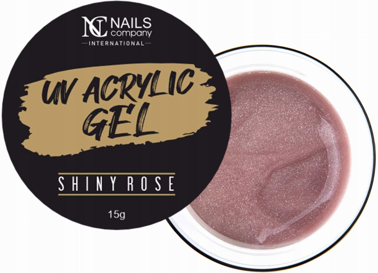 NAILS COMPANY NAILS COMPANY UV ACRYLIC GEL 15G SHINY ROSE 4170 Opinie