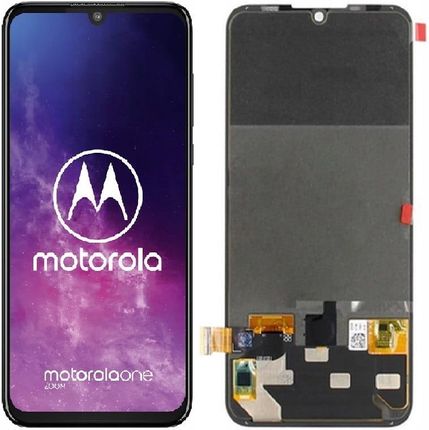 Wyświetlacz Oled do Motorola One Zoom czarny