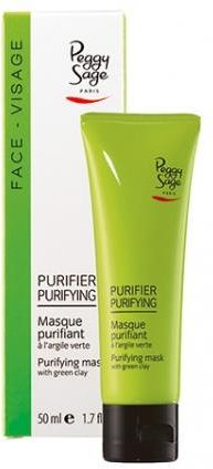 Peggy Sage maska oczyszczająca z zieloną glinką, 50ml