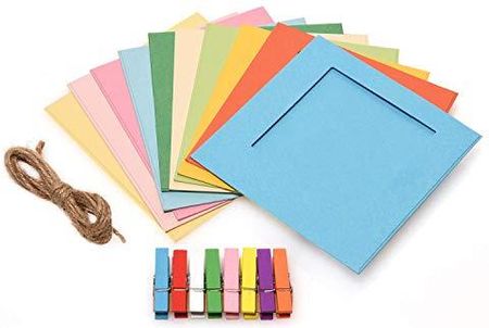 ZINK KOLOROWE KWADRATOWE RAMKI NA ZDJĘCIA DO PAPIERU CYNKOWEGO 2 X 3