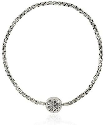 Thomas Sabo Damen Charm Armband Carrier Silber mit Süßwasserperlen, 925 Sterlingsilber, Länge: 17 cm, A2098 082 14 L17