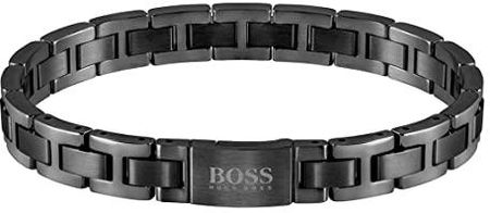 BOSS 1580055 BRANSOLETKA, 21 CM, CZARNY