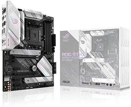 ASUS ROG STRIX B550-A GAMING - PŁYTA GŁÓWNA AMD RYZEN AM4 ATX (PCIE 4.0, 14-FAZOWY ZASILACZ, INTEL 2.5 GB ETHERNET, 2XM.2, MIKROFON AKUSTYCZNY Z IA, U