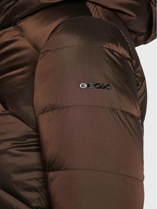 Geox Kurtka Puchowa Adrya W2626G T2566 F6195 Brązowy Regular Fit - zdjęcie 4