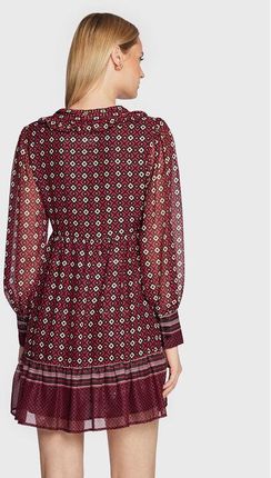 Liu Jo Sukienka codzienna WF2519 T4184 Różowy Regular Fit - zdjęcie 3