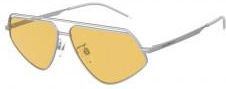 Emporio Armani EA 2126 - 304585 MATTE SILVER yellow