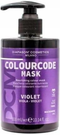 Diapason colour code Maska koloryzująca do włosów fioletowa 300ml