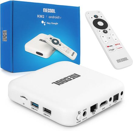 Mecool Android Tv Box Km2 4K Android 10 Netflix