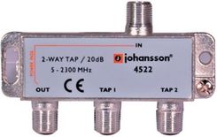 Johansson 2 Way Tap Odgałęźnik 2-Krotny 20 Db 4522