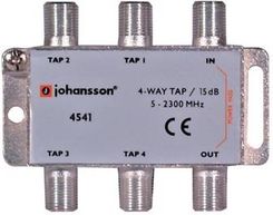 Johansson 4 Way Tap Odgałęźnik 4-Krotny 15 Db 4541