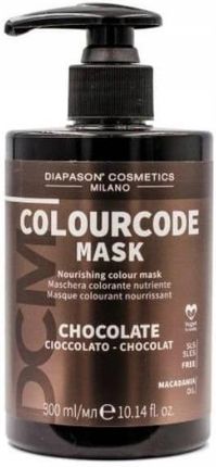 Diapason code Maska koloryzująca do włosów czekoladowa 300ml