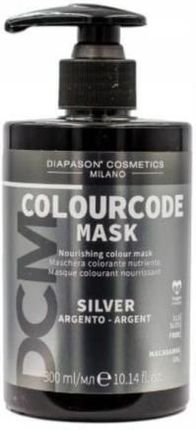 Diapason colour code Maska koloryzująca do włosów srebrna 300ml