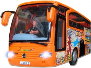 Dickie Autobus Turystyczny Euro Traveller Pomarańczowy 27 Cm - Ceny i ...