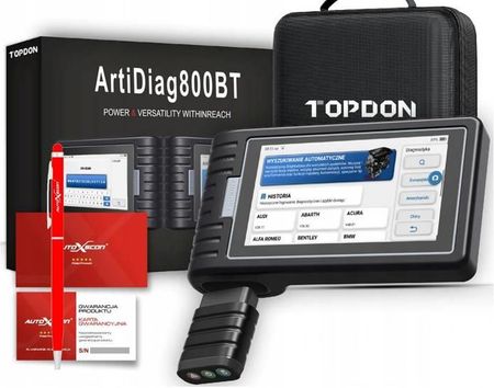 Topdon Tester Diagnostyczny Artidiag800Bt J Polski