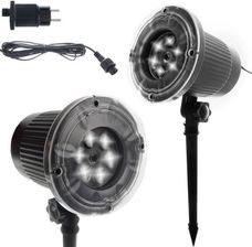 Projektor led na dom �wi�teczny p�atki �niegu �nie�ynki bia�y