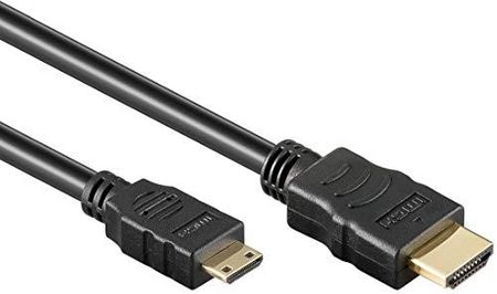 GOOBAY GOOBAY 31934 HIGH SPEED KABEL HDMI Z ETHERNETEM, POZŁACANY, CZARNY, ŚREDNICA 6 MM, DŁUGOŚĆ KABLA 5 M  ()