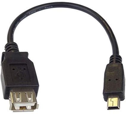 PREMIUMCORD  KABEL ADAPTERA USB A/GNIAZDO - MINI 5PIN USB/WTYCZKA 20CM OTG  ()