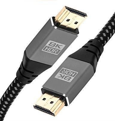 Cable HDMI 2.1 Ultra High Speed de 3 metros 48Gbps 8K 60Hz 4K 120Hz Cable HDMI 2.1 Ultra High Speed de 3 metros 48Gbps 8K 60Hz 4K 120Hz