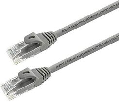 AISENS  - A145-0328 KABEL SIECIOWY RJ45 LSZH CAT.6A 500 MHZ UTP AWG24, SZARY, 3,0 M  ()