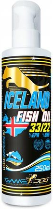 GAME DOG  ICELAND FISH OIL 33/22 250ML 5904730806381