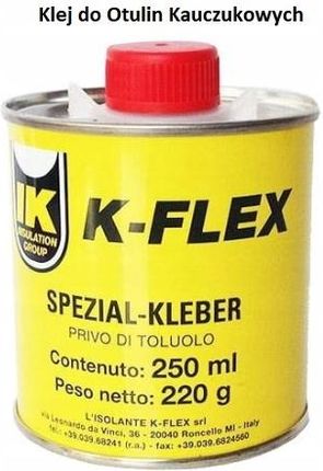 K-FLEX KLEJ DO OTULIN KAUCZUKOWYCH K-414 250 ML 850CL020020