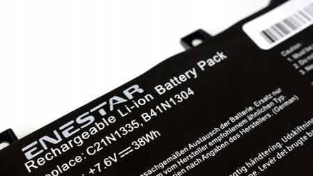Enestar Bateria Do Asus Vivobook S451 K451Ln (895I2715053)