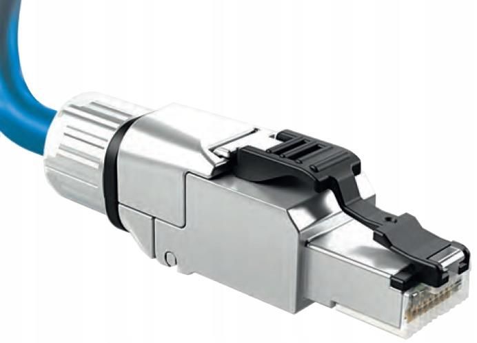 Lot De 4 Connecteurs RJ45 Telegärtner J00026A2000 - AWG24/1 à AWG22/7