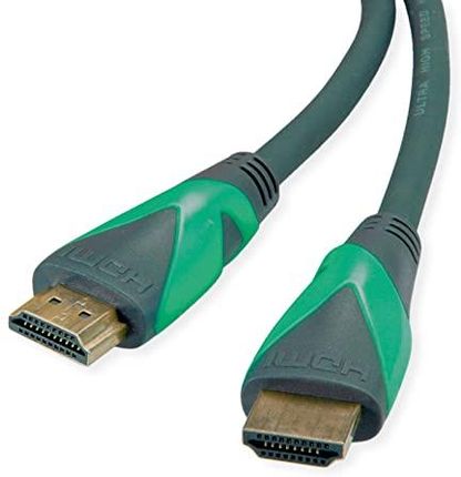 ROLINE  GREEN ATC 8K HDMI ULTRA HD KABEL Z ETHERNET, ST/ST, CZARNY, 1 M  ()