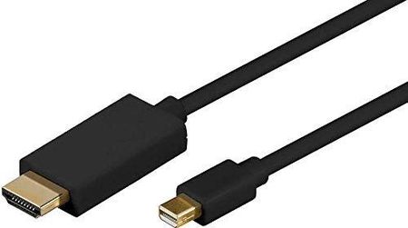 MICROCONNECT MICROCONNECT MDPHDMI2B KABEL DISPLAYPORT NA HDMI, CZARNY,  ()