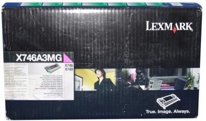 LEXMARK X746A3MG X746 TONER CARTRIDGE MAGENTA