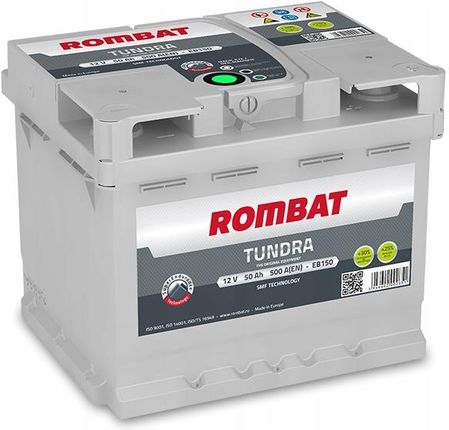 Akumulator Rombat 12V 50Ah 500A Eb150