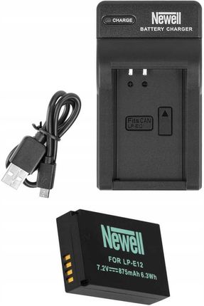 Newell ŁADOWARKA USB+AKUMULATOR DO CANON EOS M50 EOS 100D