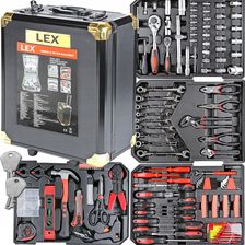 Zdjęcie Lex Zestaw Narzędzi 186el. Walizka Grzechotki 186CC2 - Bartoszyce